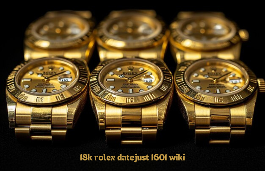 18k rolex datejust 1601 wiki 